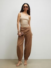 River Island Gold Hardware Knit Vest Top - Image 3 of 4