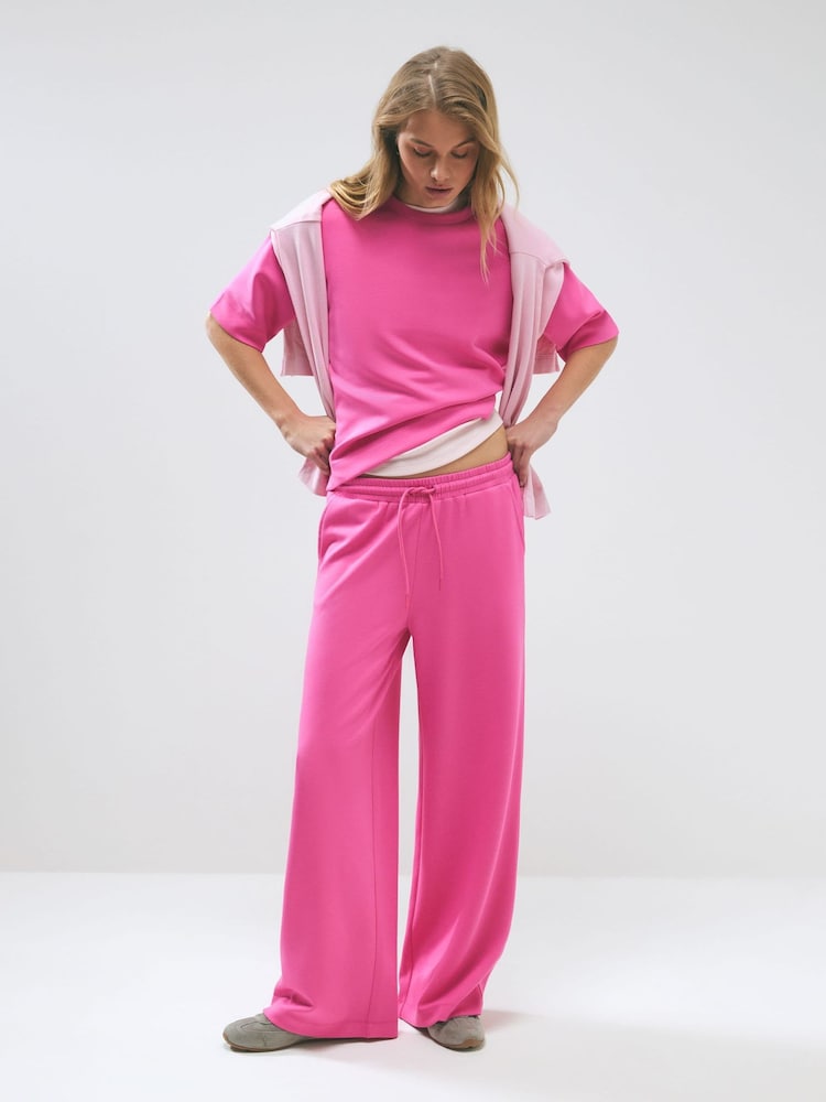 River Island Pink Premium Boxy T-Shirt - Image 4 of 4
