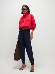 River Island Blue Cuffed Denim Jogger - Image 1 of 4