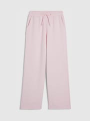 River Island Pink Petite Premium Wide Leg Joggers - Image 4 of 4