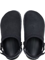 Crocs Black Classic Stitch Clogs - Image 4 of 7