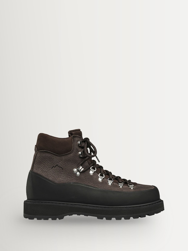 DIEMME Brown Nubuck Roccia Vet Gomma Hiking Boots - Image 1 of 4