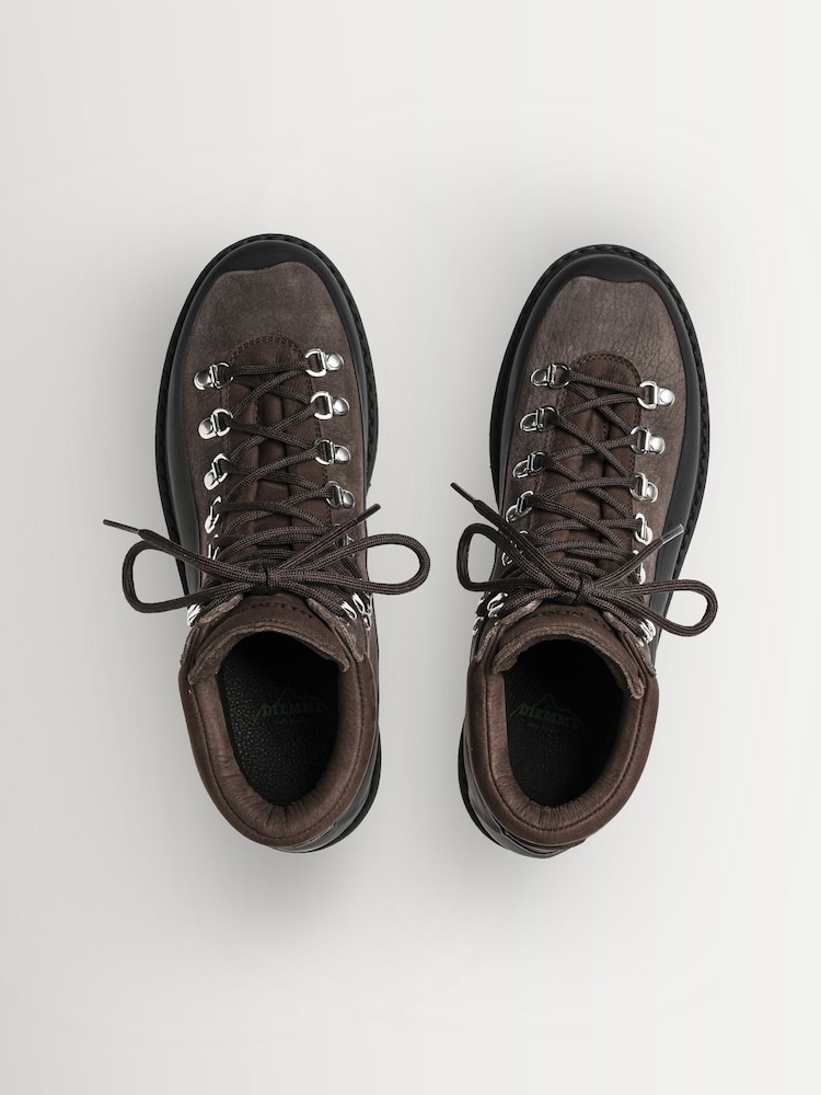DIEMME Brown Nubuck Roccia Vet Gomma Hiking Boots - Image 4 of 4