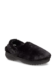 Crocs Black Classic Unfurgettable Clog Slippers - Image 2 of 5