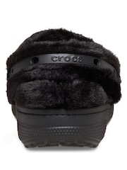 Crocs Black Classic Unfurgettable Clog Slippers - Image 4 of 5