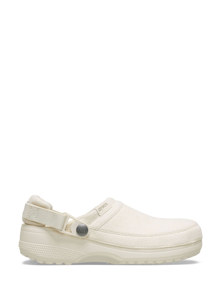 Dunkelbraun - Crocs Classic Crafted Suede Clogs - Bild 1 von 6