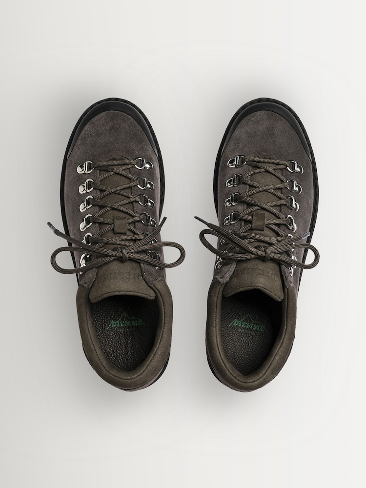 DIEMME Grey Cornaro Suede Shoes - Image 4 of 4
