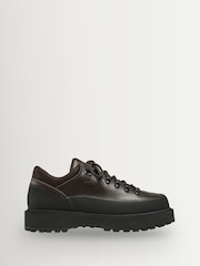 DIEMME Brown Black Cornaro Due Gomma Hiking Shoes - Image 1 of 4