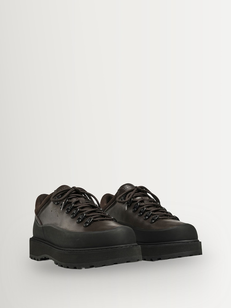 DIEMME Brown Black Cornaro Due Gomma Hiking Shoes - Image 2 of 4