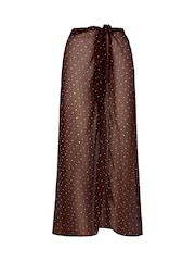 Hunkemöller Brown Algarve Beach Skirt - Image 4 of 5