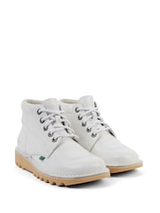 Kickers White Adult Hi Leather Boots - Image 1 of 6