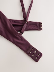 Plum Purple A-E Brushed Ultimate Comfort Bra - Image 6 of 7