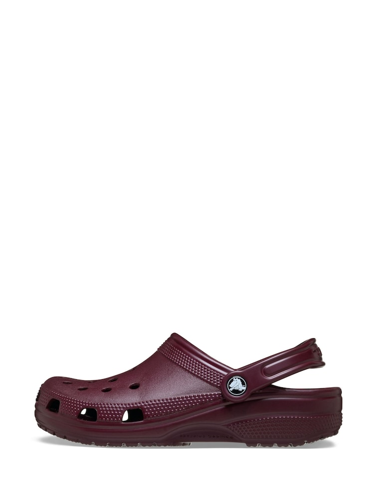 Crocs Heritage Red Adults Classic Clogs - Image 2 of 6