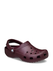 Crocs Heritage Red Adults Classic Clogs - Image 3 of 6