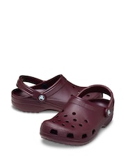 Crocs Heritage Red Adults Classic Clogs - Image 4 of 6