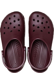 Crocs Heritage Red Adults Classic Clogs - Image 5 of 6