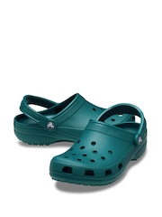 Crocs Deep Blue Adults Classic Clogs - Image 3 of 6