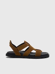 Whistles Brown Freya Fisherman Sandals - Image 1 of 3
