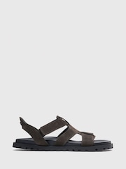 Whistles Grey Freya Fisherman Sandals - Image 2 of 4