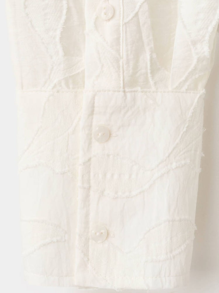 Mango White Lace Trim Sleeveless Blouse - Image 8 of 8