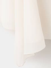 Mango Cream Lace Ruffle Mini Dress - Image 6 of 6