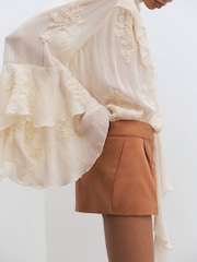 Mango Pink Tailored Skort - Image 4 of 7
