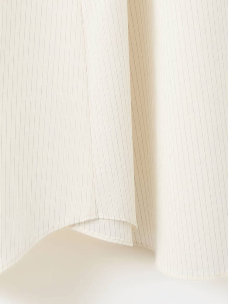 Mango Cream Tiered Cotton Maxi Skirt - Image 6 of 6