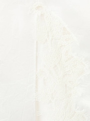 Mango White Lace Trim Skirt - Image 7 of 8
