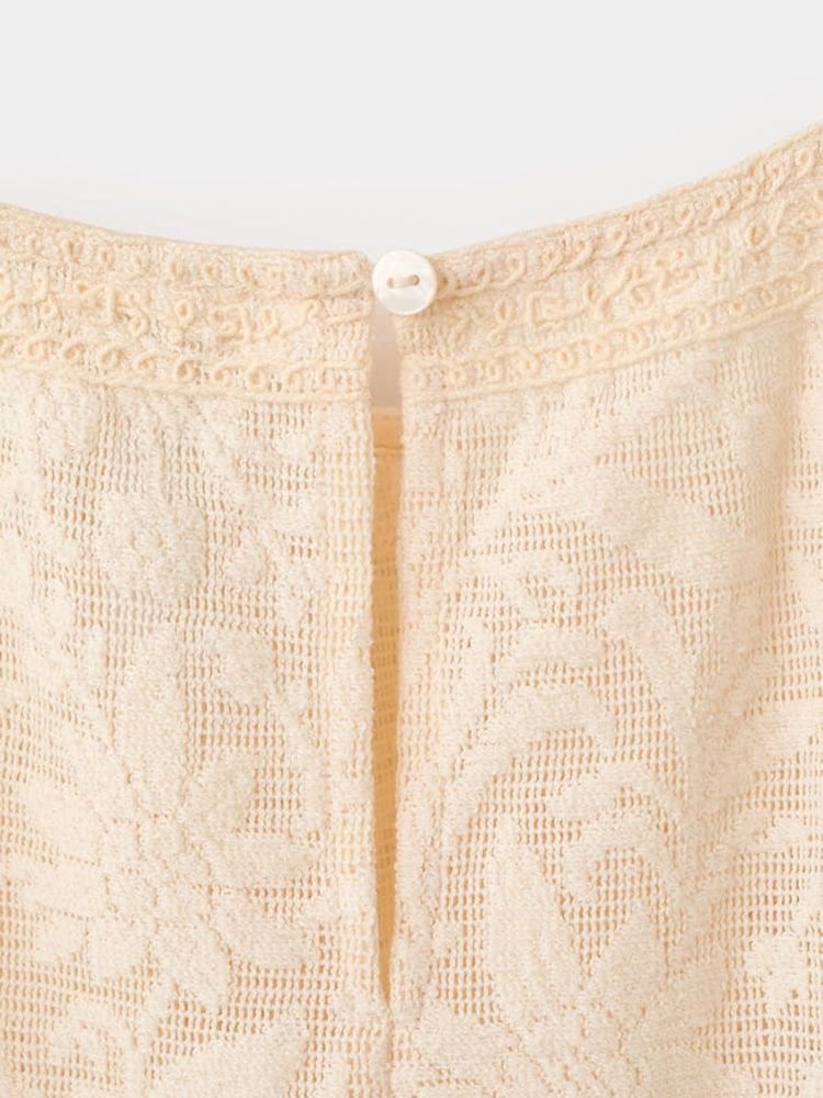 Mango Yellow Ruffle Blouse - Image 7 of 7