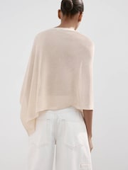 Mango Yellow Lightweight Knitted Cape Top - Image 3 of 7