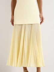 Phase Eight Yellow Liora Bardot Maxi Dress - Image 5 of 7