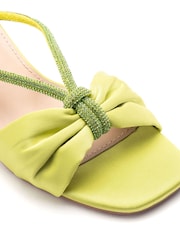Moda in Pelle Neoma Gltiz Detailed Block Heel Mule - 画像 2 / 3