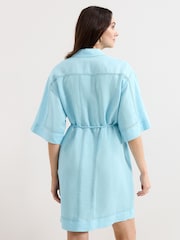 Phase Eight Blue Lara Shirt Dress - Image 2 of 5