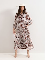 Phase Eight Petite Coralie Tan Dress - Bild 5 von 7