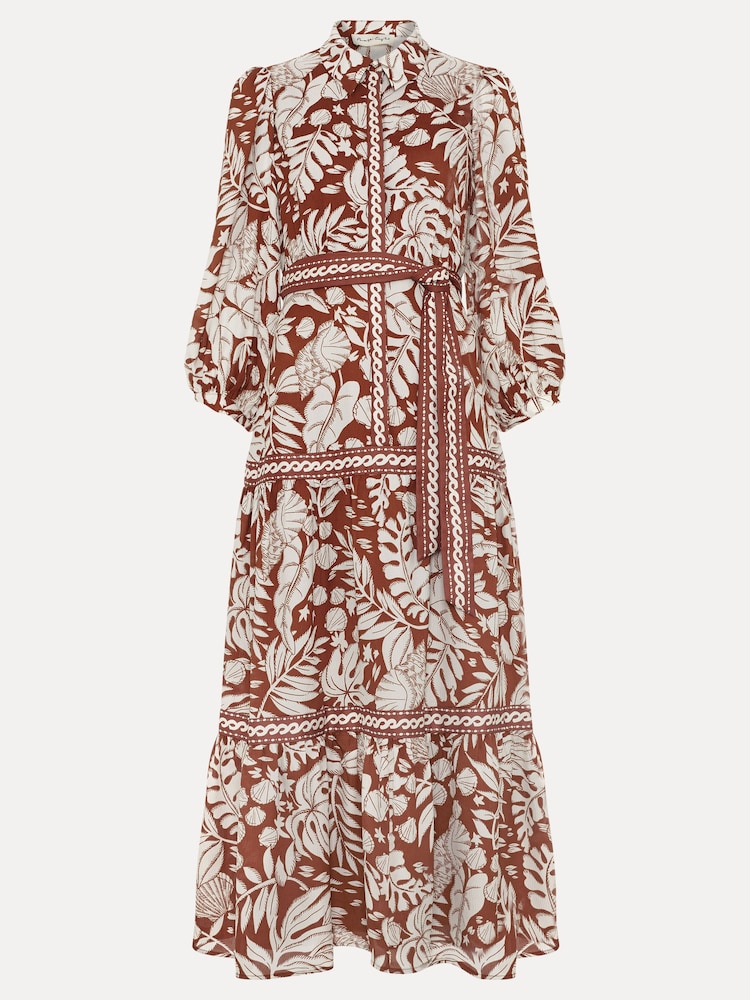 Phase Eight Petite Coralie Tan Dress - Bild 7 von 7