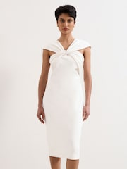Phase Eight White Camela Dress - Image 1 of 7