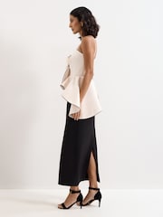 Phase Eight Black Tulia Maxi Dress - Image 4 of 7