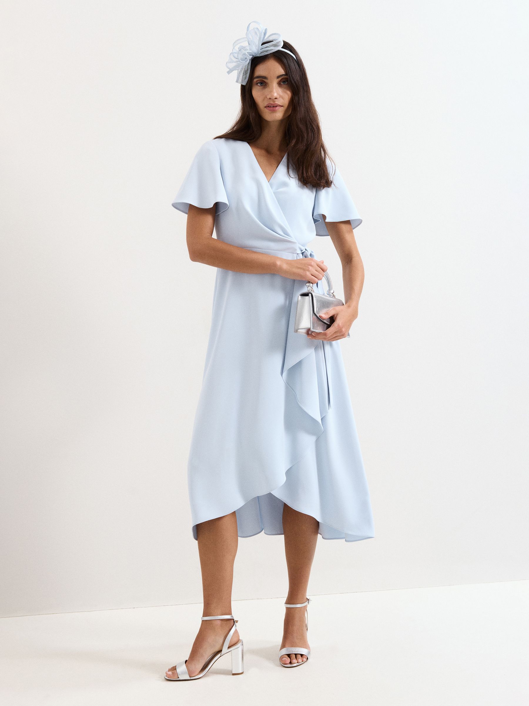 WEAR OR WRAP 2026ssサイズ2 Buy Phase Eight Blue Julissa Wrap Dress from Next USA