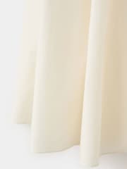 Mango Cream Scarf Detail Midi Skirt - Image 8 of 8