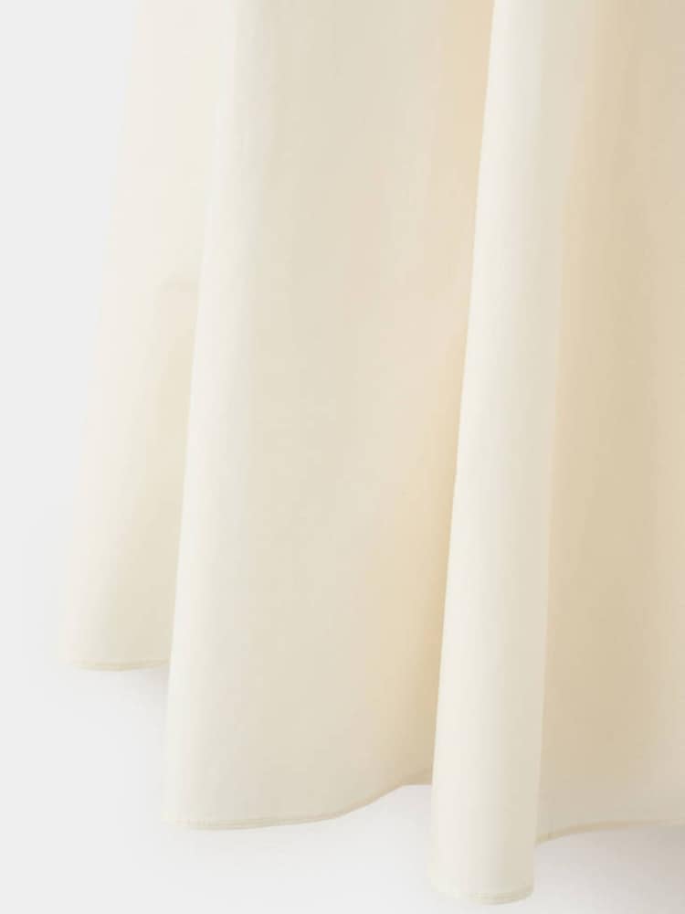 Mango Cream Scarf Detail Midi Skirt - Image 8 of 8