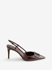 Mango Brown Pointed Heels - Image 1 of 1