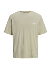 JACK & JONES Green Back Print T-Shirt - Image 6 of 7