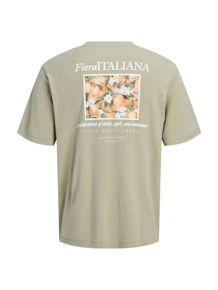 JACK & JONES Green Back Print T-Shirt - Image 7 of 7 JACK & JONES Green Back Print T-Shirt - Image 7 of 7
