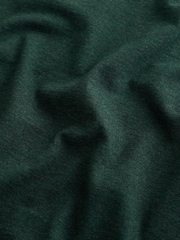 Marga gris - Corte estándar - Camiseta básica de algodón con cuello redondo - Imagen 7 de 8