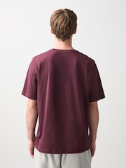 higo - Corte estándar - Camiseta básica de algodón con cuello redondo - Imagen 4 de 8