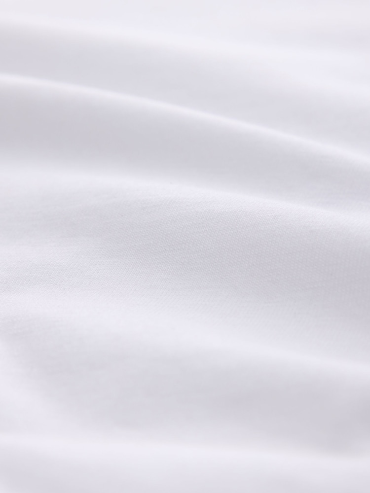 White Long Sleeve T-Shirts 6 Pack - Image 2 of 3 White Long Sleeve T-Shirts 6 Pack - Image 2 of 3