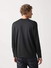 Black Long Sleeve T-Shirts 6 Pack - Image 4 of 8