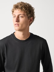 Black Long Sleeve T-Shirts 6 Pack - Image 5 of 8