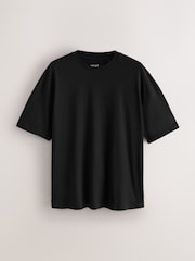Black/Stone/Grey/Green/Red/Blue Relaxed Fit Essential Cotton T-Shirts 6 Pack - Image 13 of 15