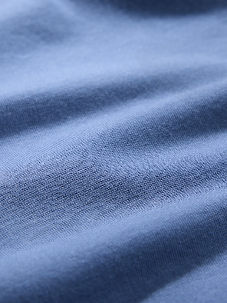 Black/Slate/Grey Marl/White/Navy/Blue Relaxed Fit Essential Cotton T-Shirts 6 Pack - Image 8 of 8 Black/Slate/Grey Marl/White/Navy/Blue Relaxed Fit Essential Cotton T-Shirts 6 Pack - Image 8 of 8